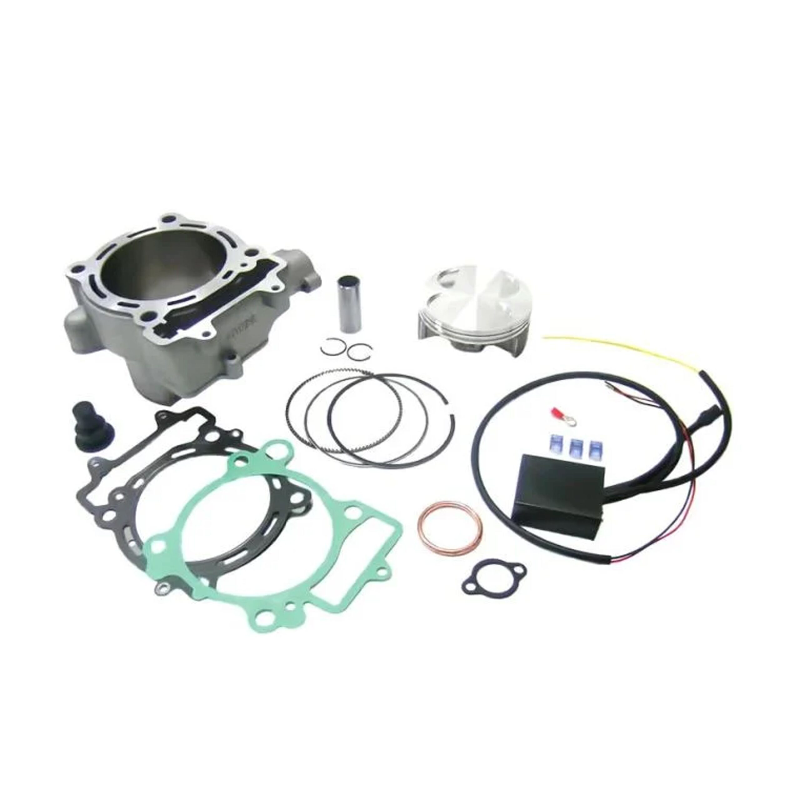 CYLINDER FULL KIT 100MM KAWASAKI KFX 450 08-14, ATHENA P400250100010 490CC BIG BORE INCLUDES CDI, (Piston and CDI included) - Image 2