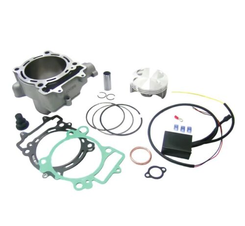 CYLINDER FULL KIT 100MM KAWASAKI KFX 450 08-14, ATHENA P400250100010 490CC BIG BORE INCLUDES CDI, (Piston and CDI included)