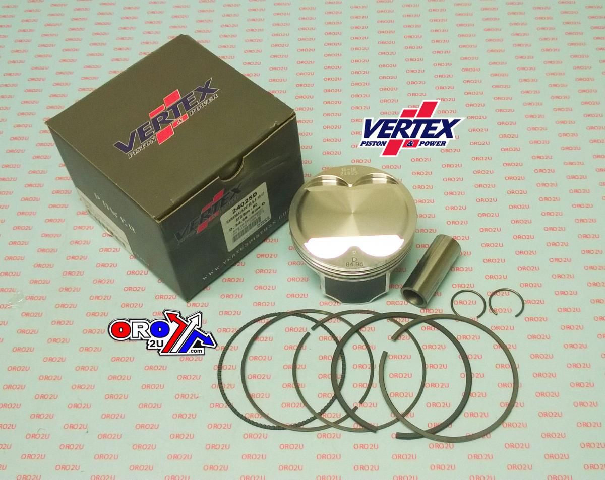 PISTON KIT VERTEX 85.0 A HC KAWASAKI KFX 750 15-17, VERTEX 24025A BRUTE FORCE HC COMPR 12.1:1