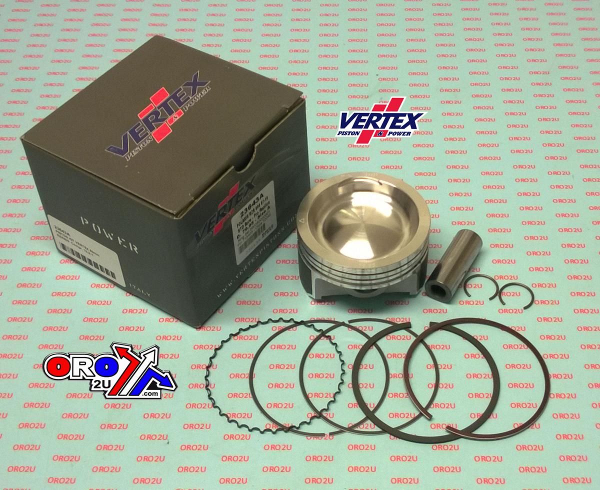 PISTON KIT VERTEX 80.0 A POLARIS RZR/SPORTSMAN 800 09-14, VERTEX 23643A COMPR 10,2:1