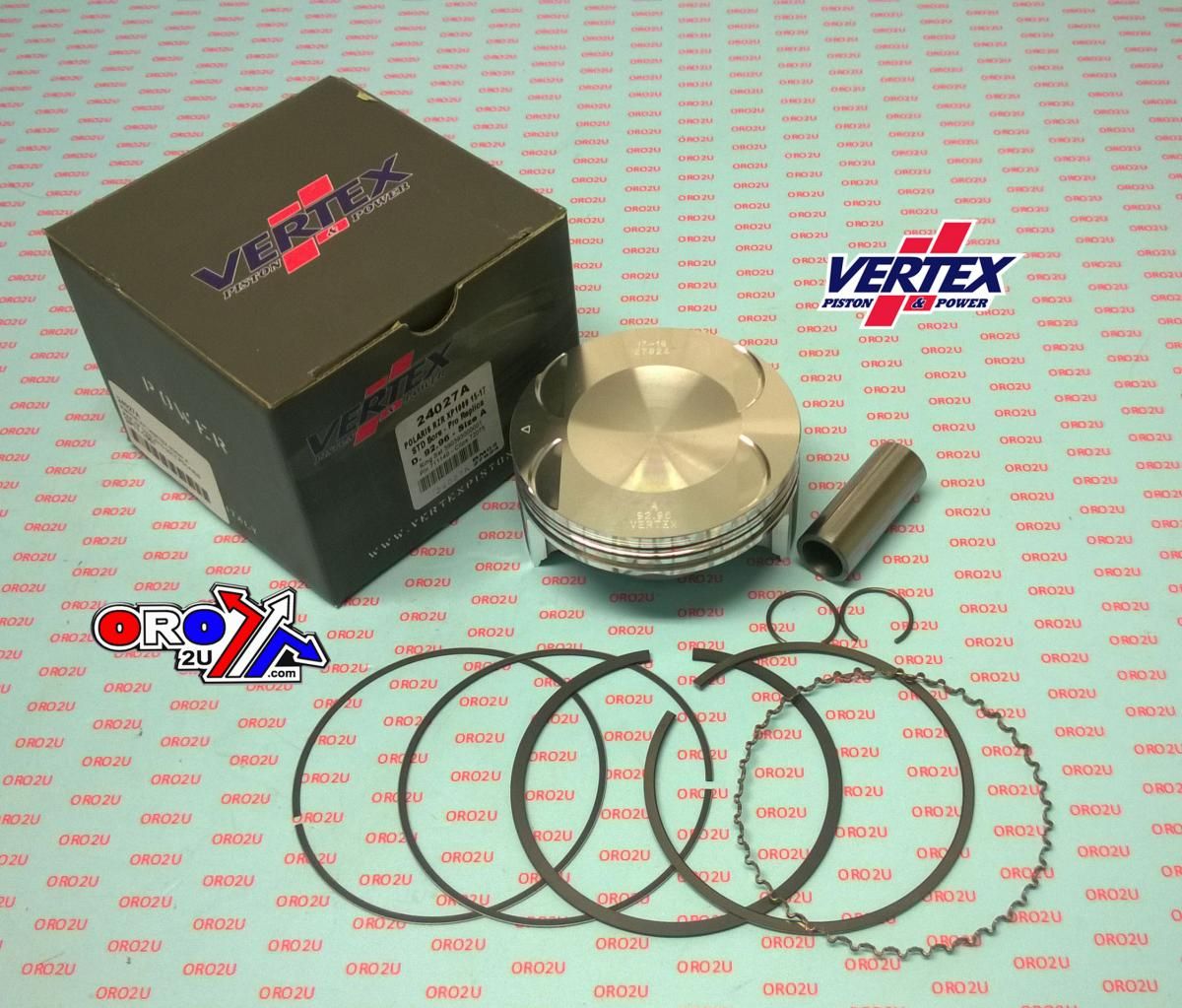 PISTON KIT VERTEX 93.0 A POLARIS RGR/RZR 900 14-18, VERTEX 24027A RZR XP 1000 - Image 2