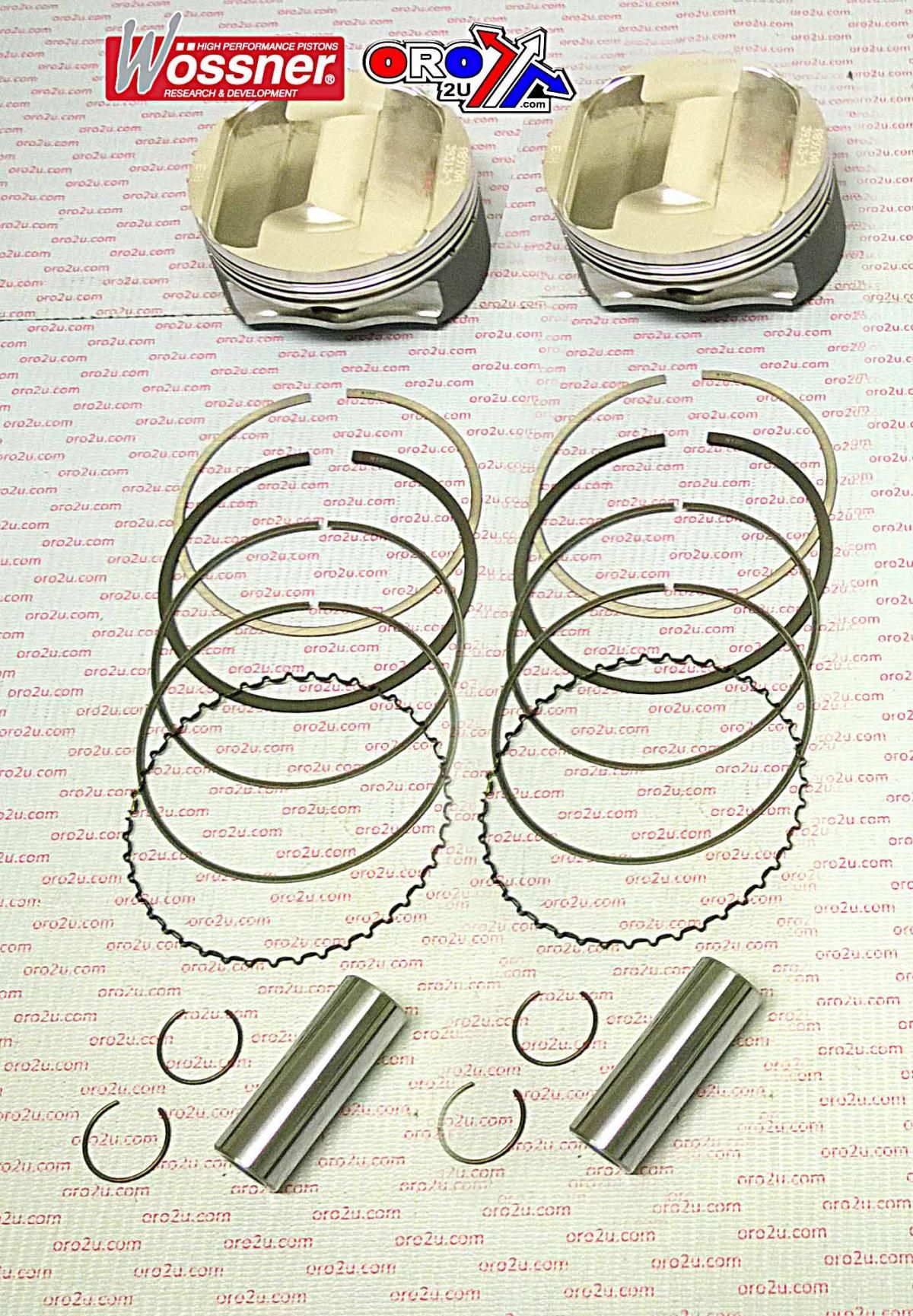 PISTON KIT RZR XP900 SET-2, WOSSNER K8897DA-2 2204637
