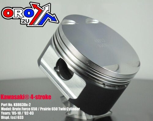 PISTON KIT KVF650 81.50 SET/2, WOSSNER K8863D150-2 BRUTEFORCE, 56-W4782
