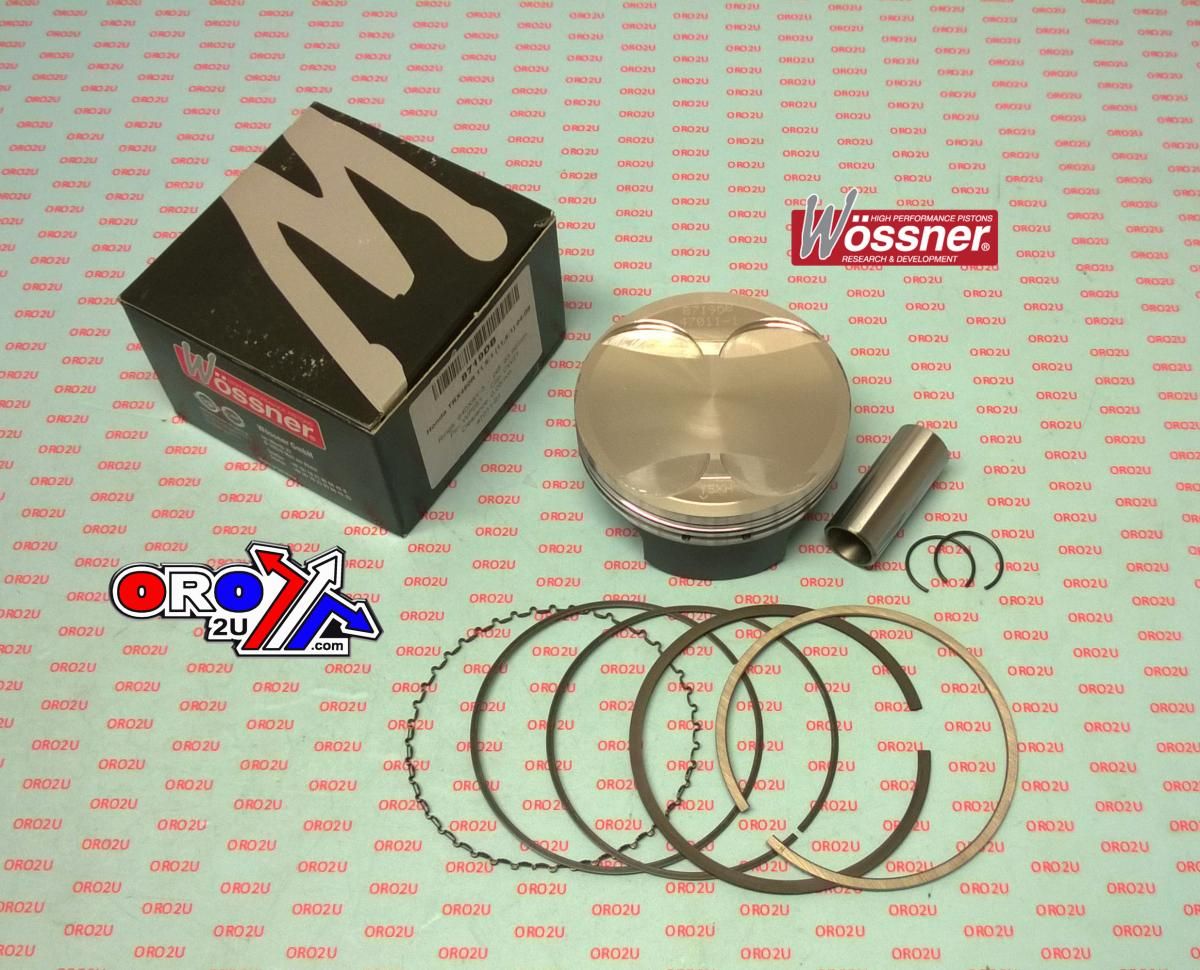 PISTON KIT 04-05 TRX450R HC, FORGED WOSSNER 8719DA 11.5
