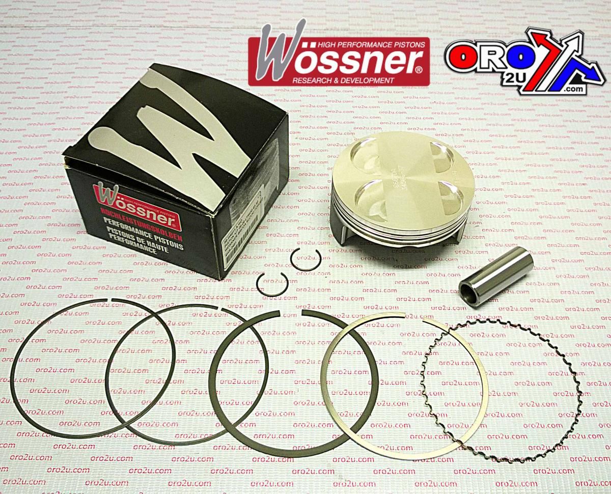 SUZUKI PISTON KIT 06-11 LTR450 95.50 WOSSNER, WOSSNER 8667DB SUZUKI FORGED - Image 3