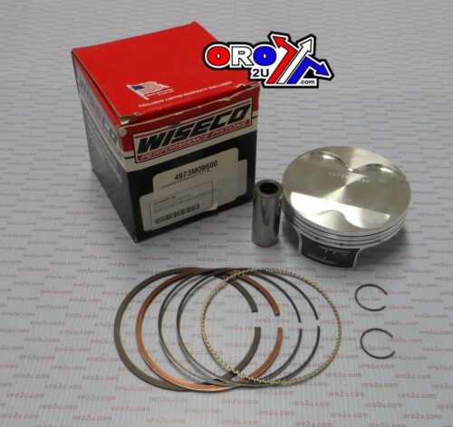 PISTON KIT 08-14 KFX450R 96mm, WISECO 4973M09600 KAWASAKI ATV