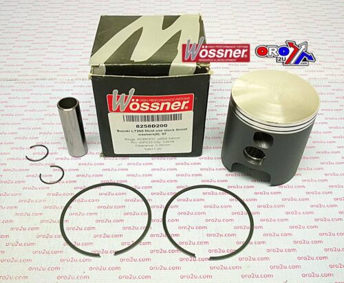 PISTON KIT 1987 LT250 69.00, WOSSNER 8258D200 SUZUKI ATV