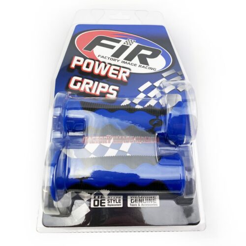 GRIP SET BLACK/BLUE 22/25mm
