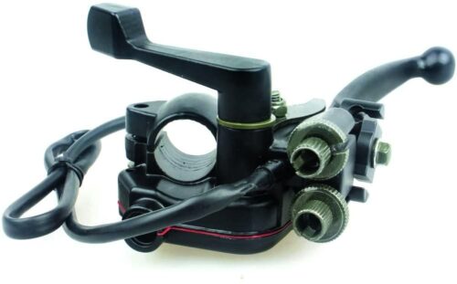 LEVER WITH THUMB THROTTLE ASSY., LT80 KFX80 Atv Hand Brake 57300-40B00, 57300-40B01
