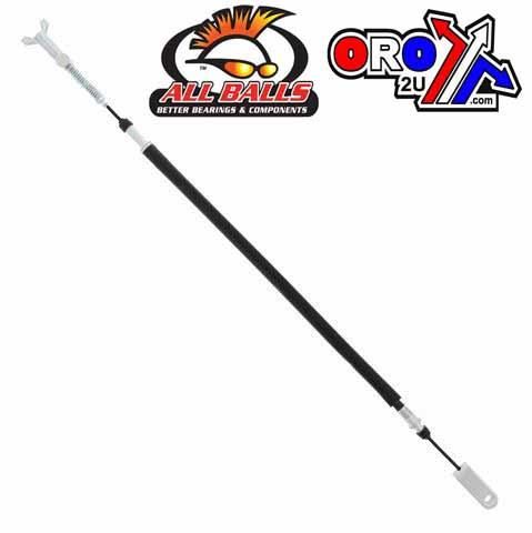 CABLE FOOT BRAKE 88-05 KLF300C, ALLBALLS 45-4024 KAWASAKI, With wing nut, bush & spring.