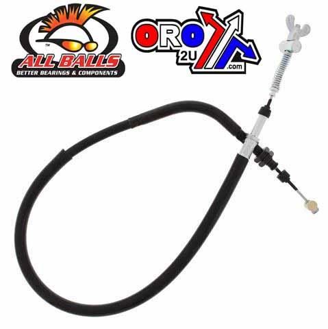 CABLE HAND BRAKE KLF300B 88-05, ALLBALLS 45-4031 54005-1157 LH, With wing nut, bush & spring.