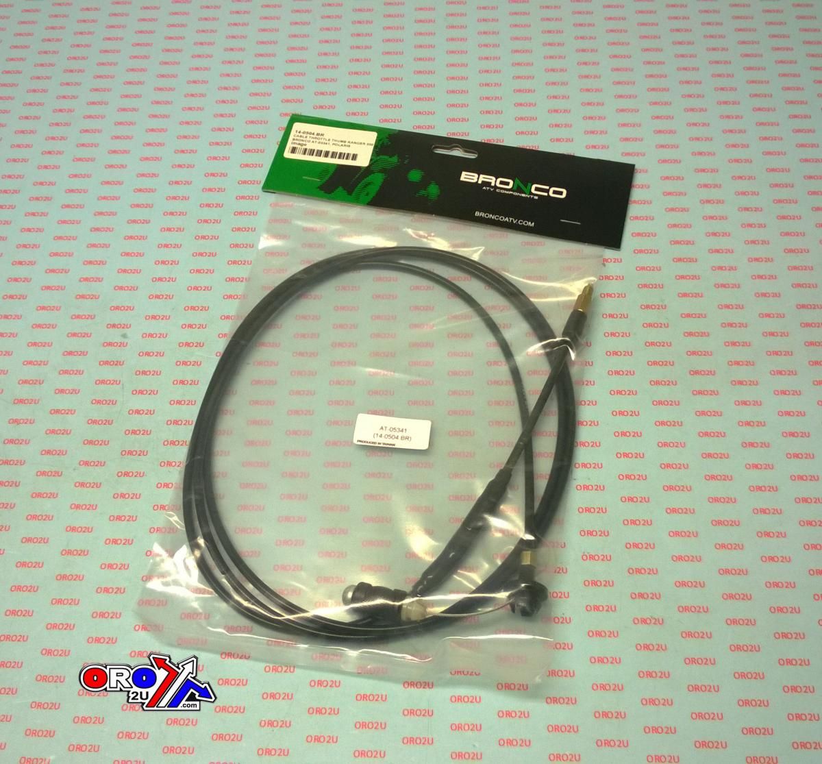 CABLE THROTTLE THUMB RANGER 500 CREW, BRONCO AT-05344, POLARIS, 7081644 - Image 2