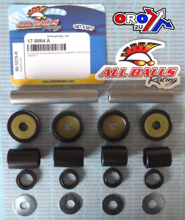 REAR INDEP. SUSP. KNUCKLE KIT, ALLBALLS 50-1075-K SUZUKI, LT-A500X 09-12 - Image 4