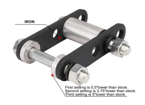 LOWERING KIT REAR 1988- 2006 YAMAHA BLASTER YFS200 MT284-004