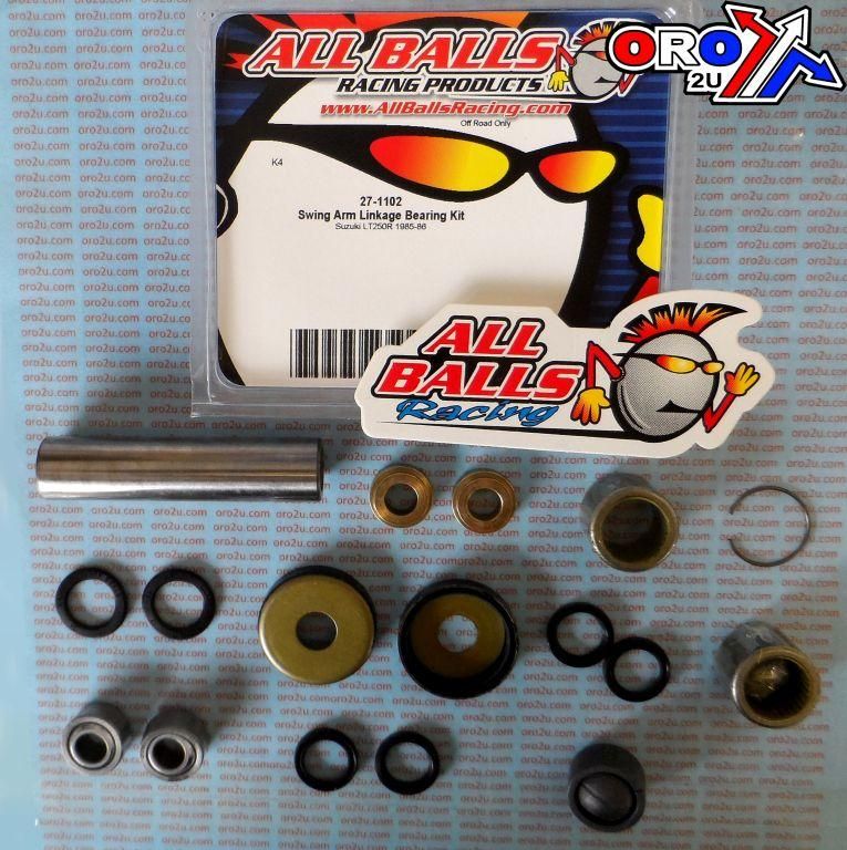 ARM LINKAGE BEARING KIT, ALLBALLS 27-1102 SUZ LT250R