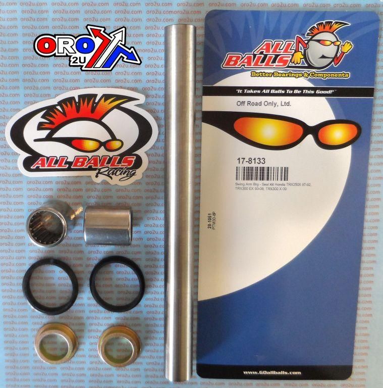 SWINGARM BEARING KIT ALLBALLS, ALLBALLS 28-1051 HONDA TRX250/300 87-09 - Image 3