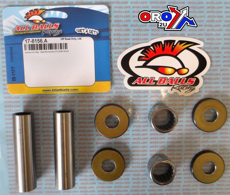 SWINGARM BEARING KIT ALLBALLS, ALLBALLS 28-1177 HONDA ATC 250R 83-84 - Image 2