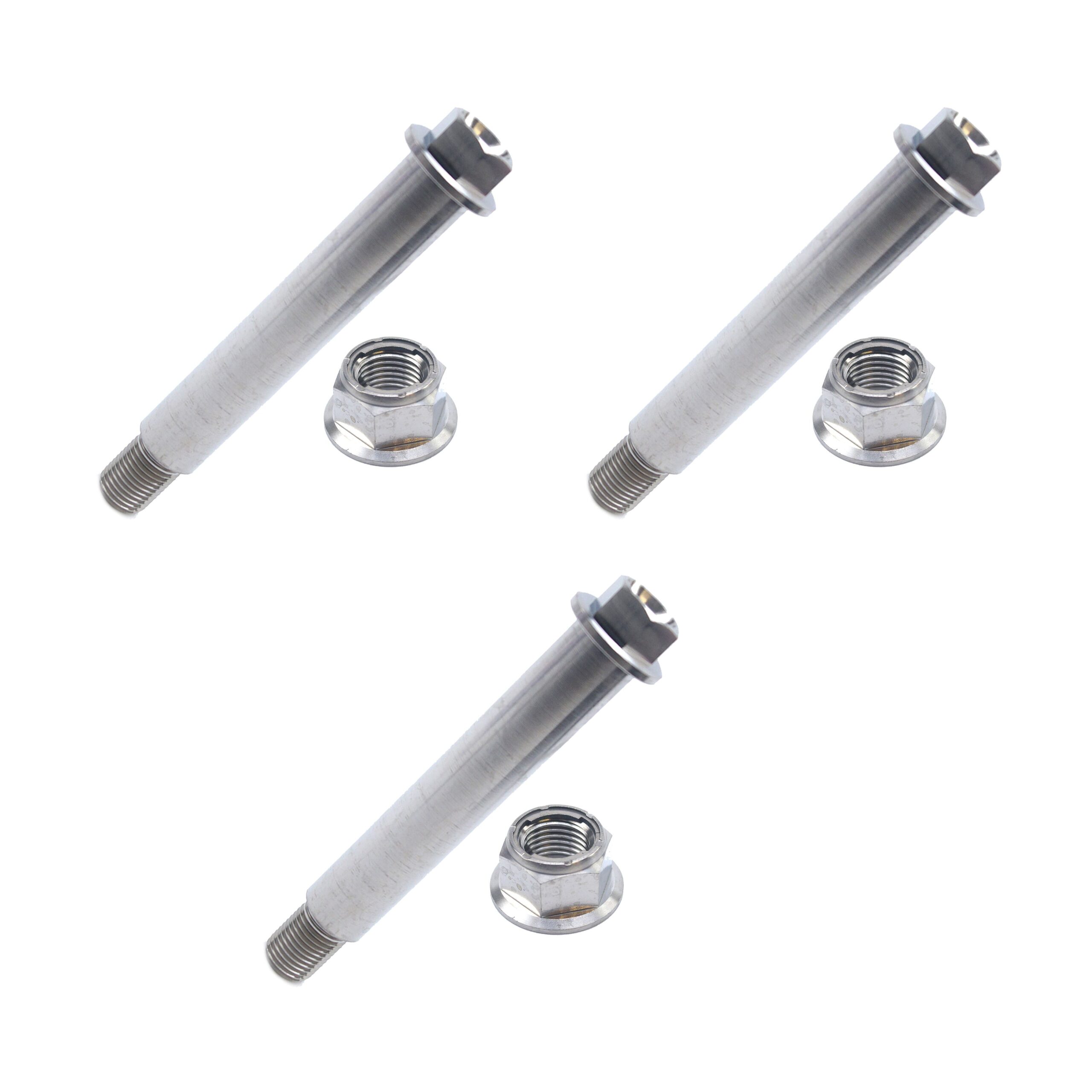 GR5 PRO LINK BOLT KIT KX500, KDX SET OF 3 BOLTS & 3 NUTS, 92150-1195 & 92015-1433 - Image 2