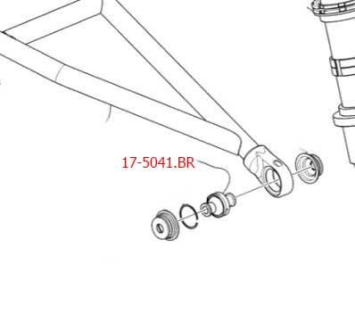 BALL JOINT FRONT A-ARM 0404-693, BRONCO AT-08830, WILDCAT XX 2018-20