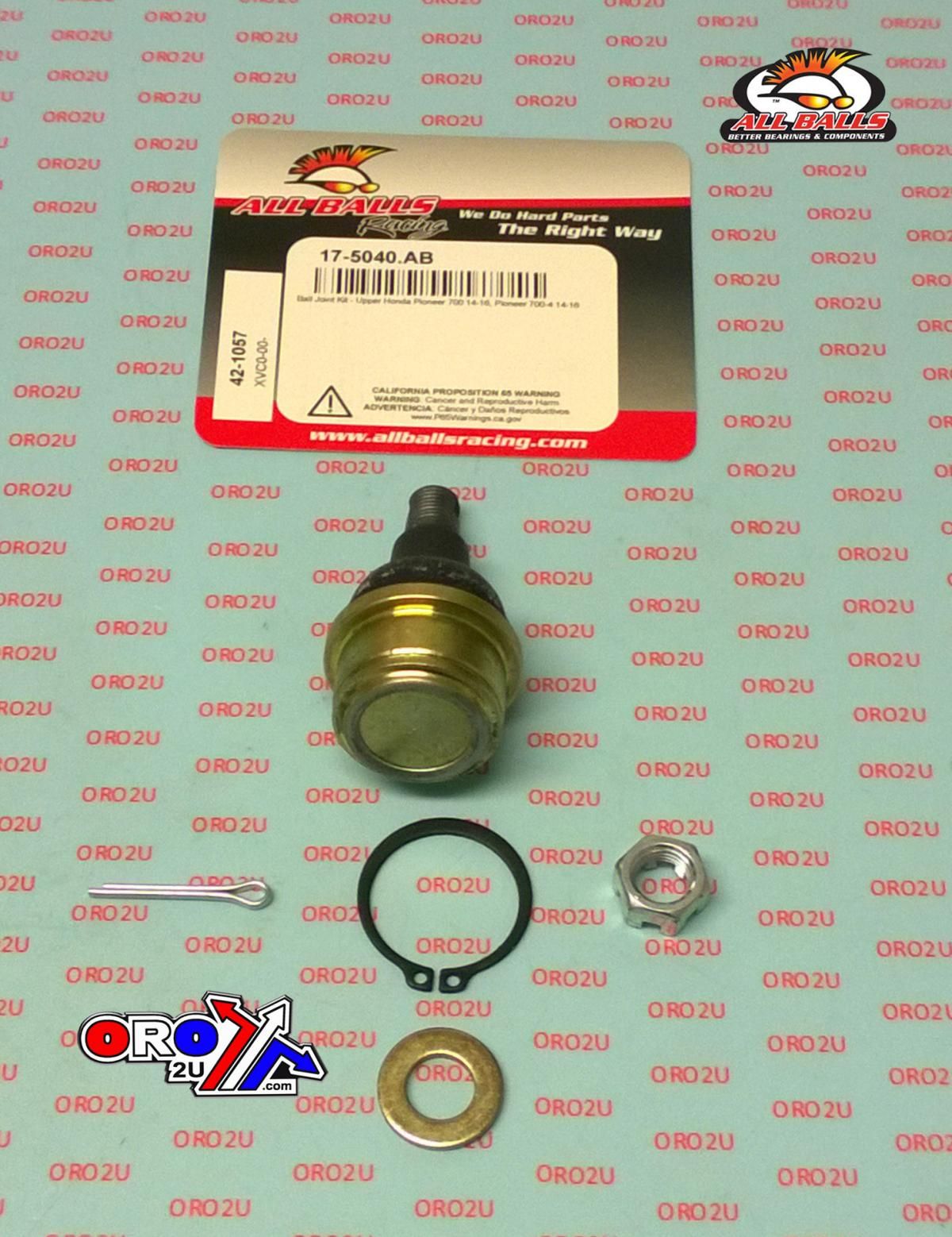 BALL JOINT, ALLBALLS 42-1057, Honda Pioneer 700 14-16, Pioneer 700-4 14-16 - Image 3