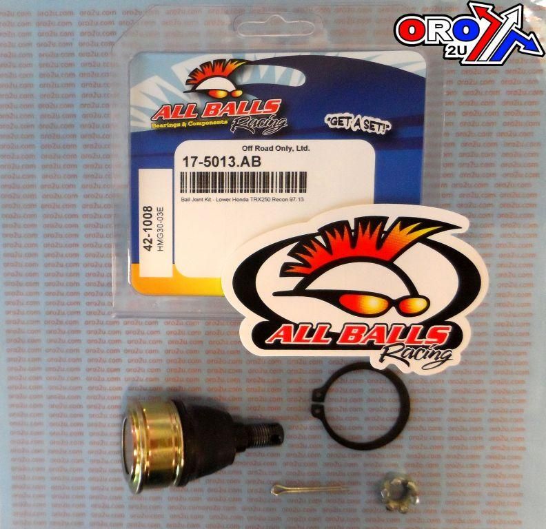 LOWER BALL JOINT KIT TRX250, ALLBALLS 42-1008 - Image 2