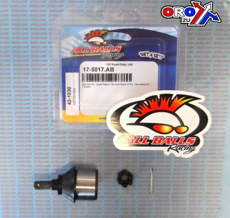 LOWER BALL JOINT KIT POLARIS, ALLBALLS 42-1030 Trail Blazer 7061158 7061130 7061153 7080364 7080673 7080927. - Image 2