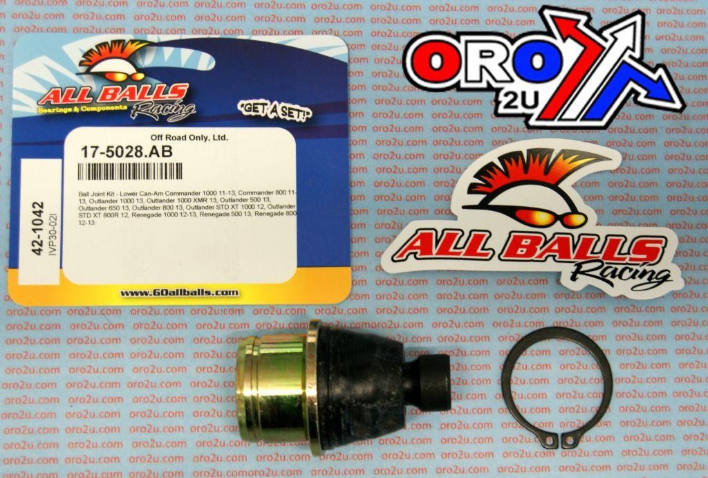 BALL JOINT KIT CAN-AM, ALLBALLS 42-1042