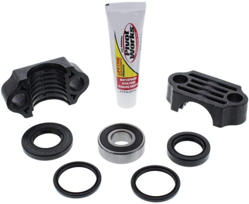 LOWER STEERING BEARING KIT, PIVOT WORKS PWSSK-Y09-000, Yamaha YFM350 Grizzly IRS 10-11, YFM350FGW Grizzly 4WD 10-14, YFM350GW Grizzly 2WD 10-11, YFM400 Big