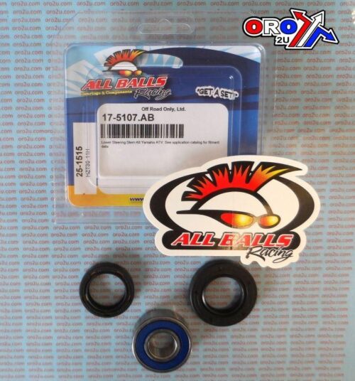 LOWER STEERING BEARING KIT, ALLBALLS 25-1515 YAMAHA