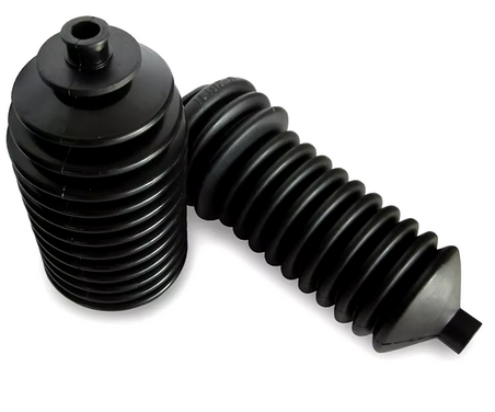 FRONT RUBBER STEERING RACK BOOTS BLACK POLARIS 5412012 5412013