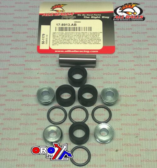 A-ARM UPPER KIT POLARIS, ALLBALLS 50-1179, General 1000 EPS 17, General 4 1000 EPS 17, RZR 1000 60 INCH 17, RZR 4 900 17, RZR 900 50 55 INCH 17