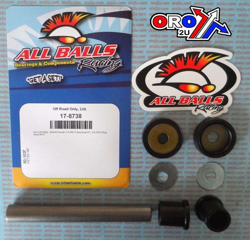 UPPER A-ARM KIT QUAD LT-A, ALLBALLS 50-1037 SUZUKI