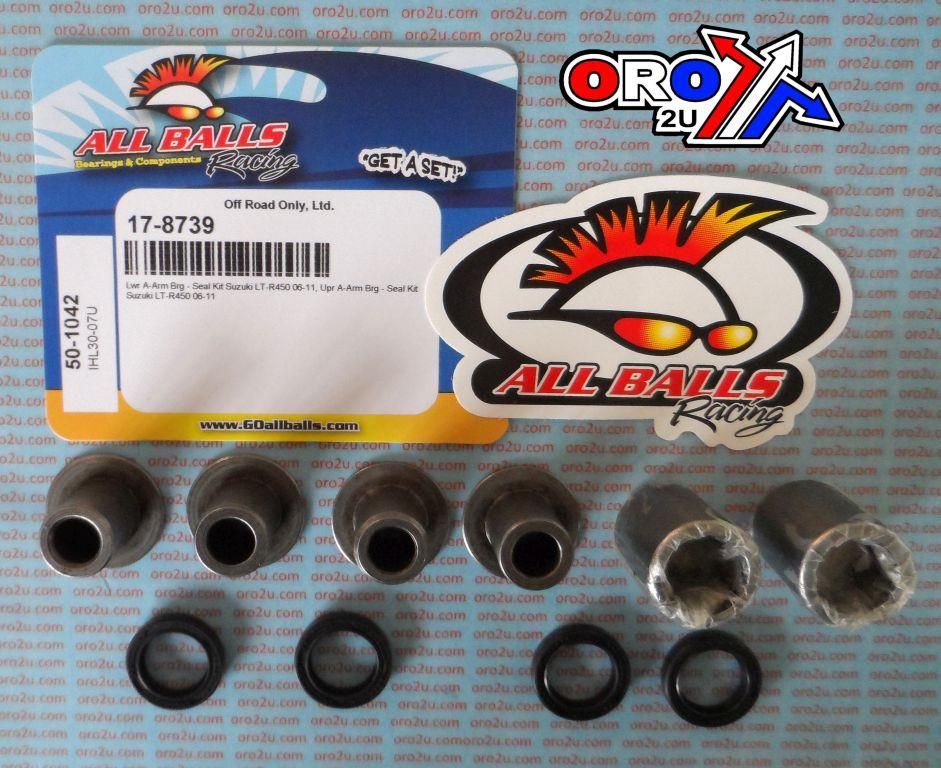 LOWER A-ARM KIT LT-R450, ALLBALLS 50-1042 SUZUKI - Image 3