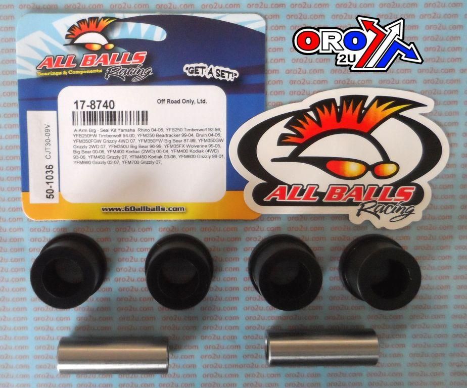A-ARM KIT SEAL KIT YFM YFB, ALLBALLS 50-1036 YAMAHA - Image 3