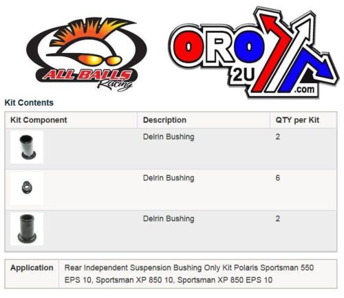 REAR INDEPENDENT SUSPENSION, ALLBALLS 50-1084 Sportsman EPS