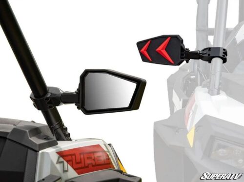 SIDE VIEW MIRROR RACE, POLARIS, CAN-AM, KAWASAKI, HONDA, YAMAHA 1.75″