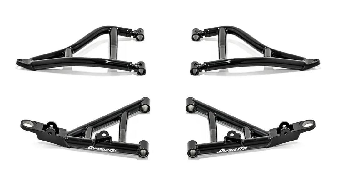 Yamaha Wolverine X4 HC Front A-Arms, SUPER ATV, AA-Y-WV-X4-1.5-HC-02, BUSHINGS INCLUDED, NO BALL JOINT INCLUDED