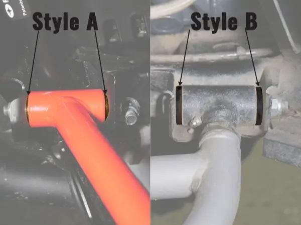 A ARM BUSHINGS FRONT POLARIS RZR XP 1000, SUPER ATV, AAB-P-RZR1K-002 STYLE B - Image 2