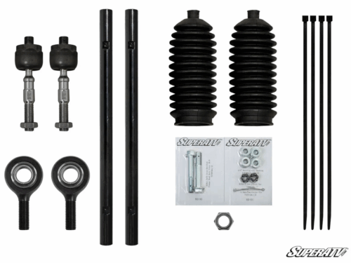 POLARIS RANGER HEAVY DUTY +2″ TIE ROD KIT, SUPERATV TRRA-P-RAN900-2 1824446