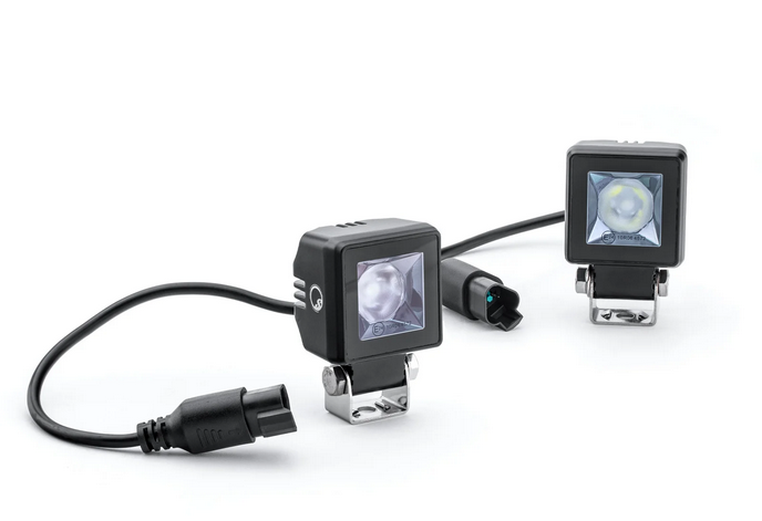 DUAL LED 2" CUBE POD LIGHTS KIT 12/24V, SUPERATV LB2-CL