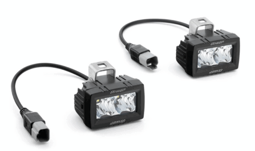DUAL LED 3″ X 1.5″ CUBE POD LIGHTS KIT 12/24V, SUPERATV LB3-CL-006