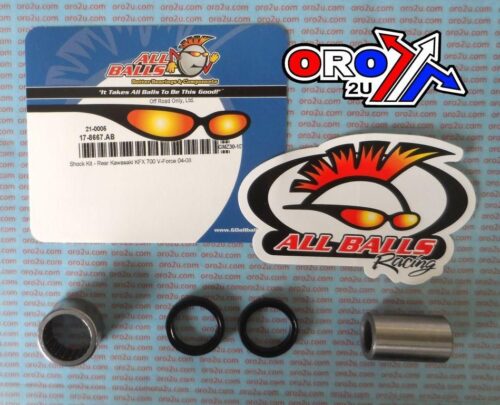 REAR SHOCK BEARING KIT, ALLBALLS 21-0005 KAWASAKI