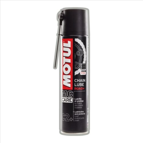 C2+ CHAIN LUBE ROAD + 400ml DE, MOTUL 450376, BOX=12, Specialities, Maintenance