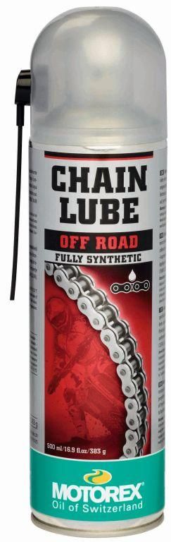 500ml CHAIN LUBE OFF ROAD, MOTOREX 7300405, BOX = 12
