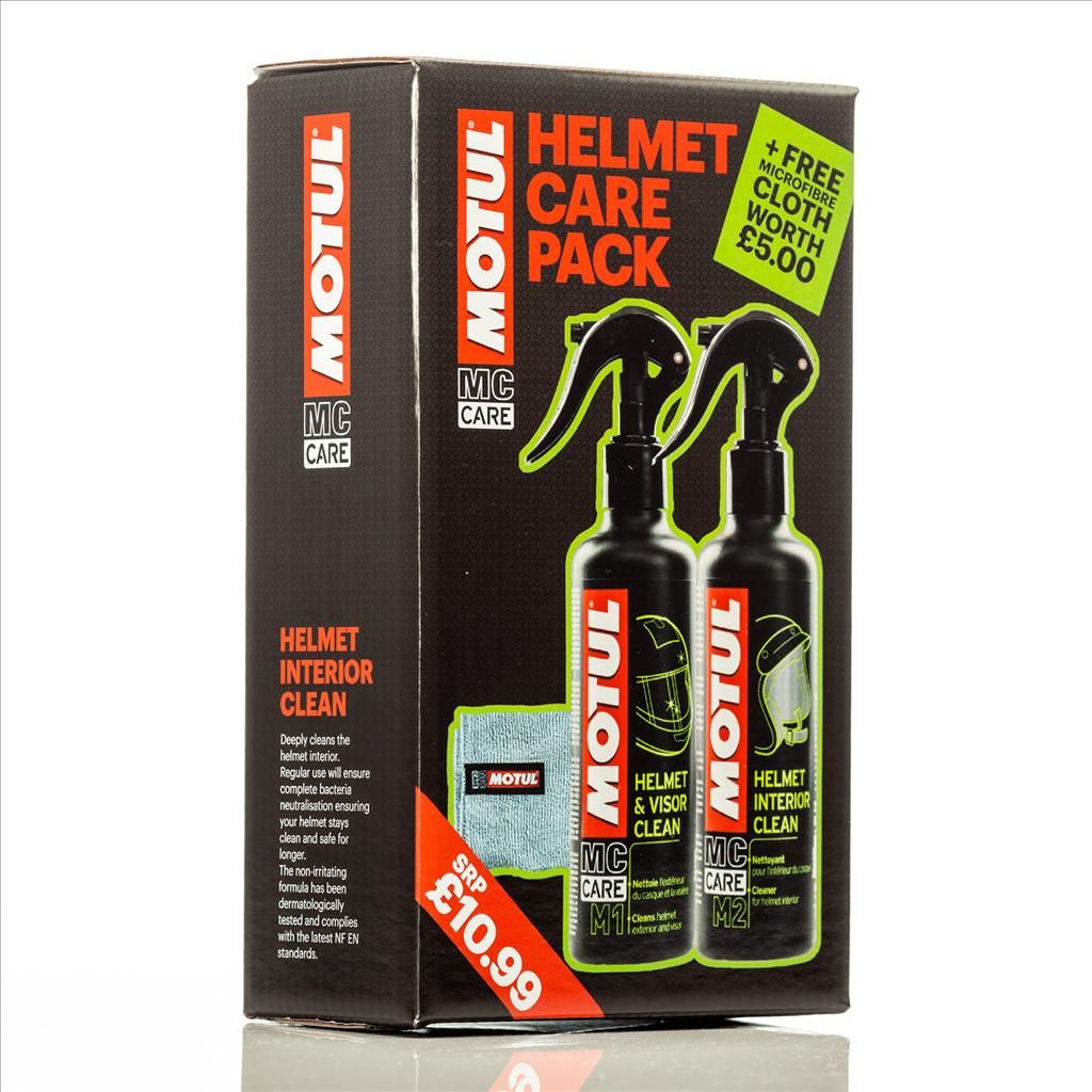 HELMET CARE PACK PROMO, MOTUL 450372, BOX=1, Specialities, Maintenance