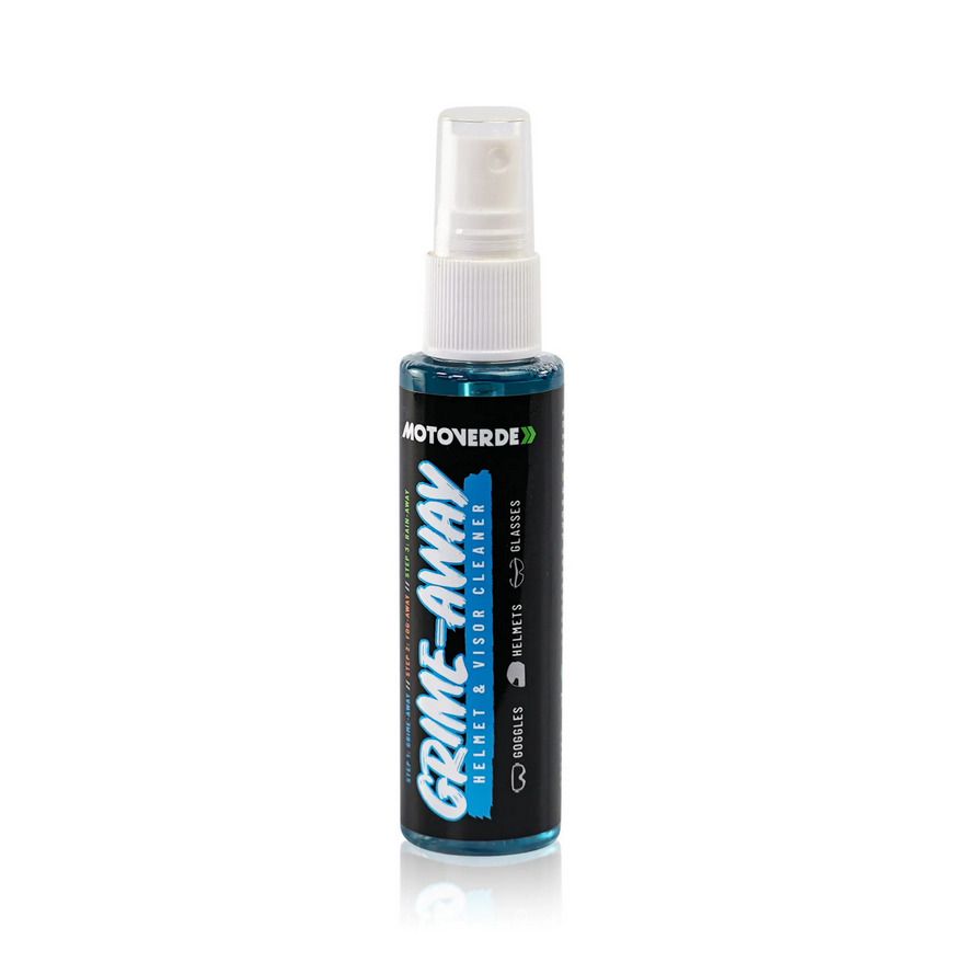 75ml x 12 Motoverde Grime-Away Visor, Lens and Goggle Cleaner Counter Display Pack - Image 2