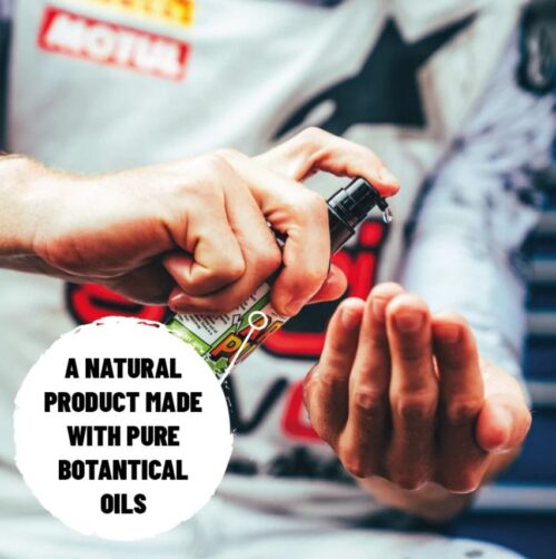 100ml x 10 Motoverde Essential Oils Arm-Pump Gel Counter Display Pack