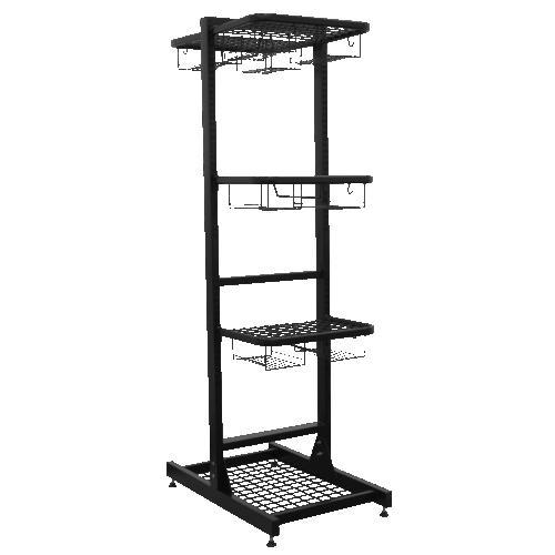 HELMET & GEAR STORAGE STAND FREESTANDING, MOTORCYCLE, MX, ENDURO