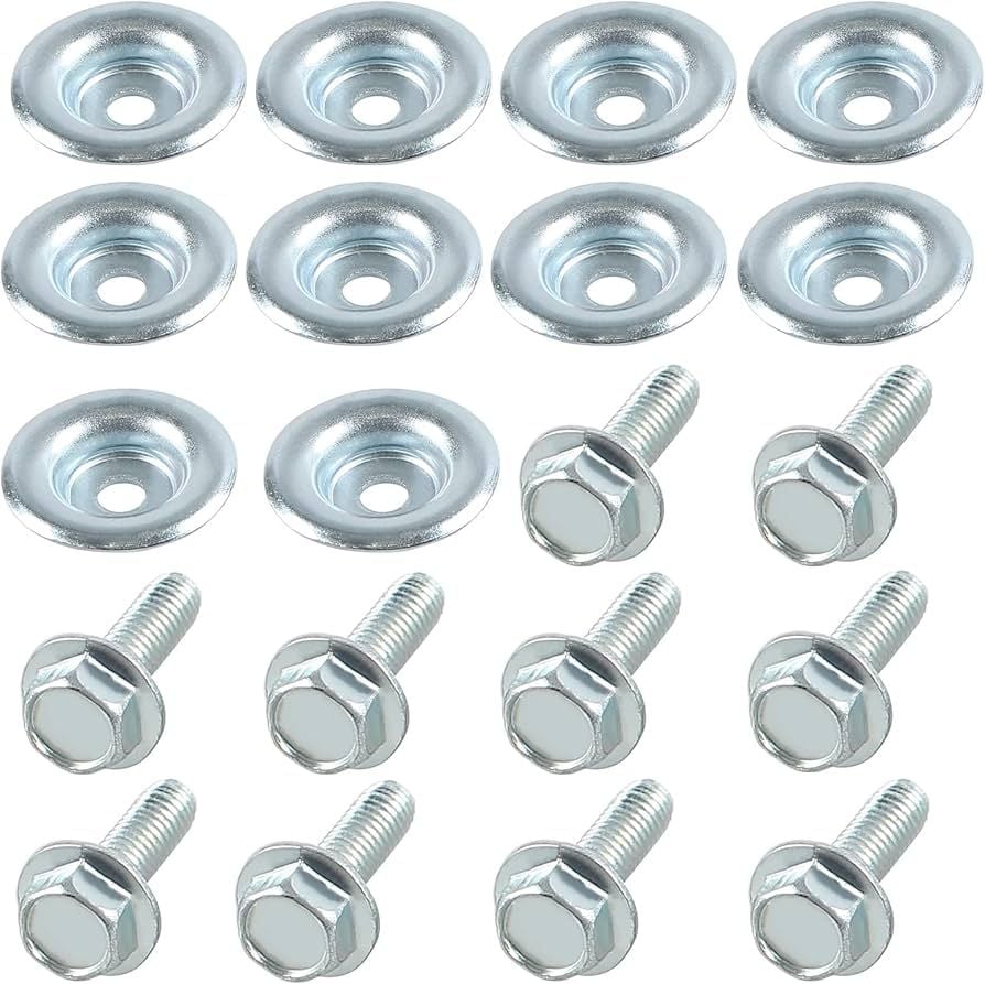 10PCS SET 36mm OD. UTV SKID PLATE WASHER BOLT POLARIS RANGER RS1 RZR BX102250 08-0021.PK10