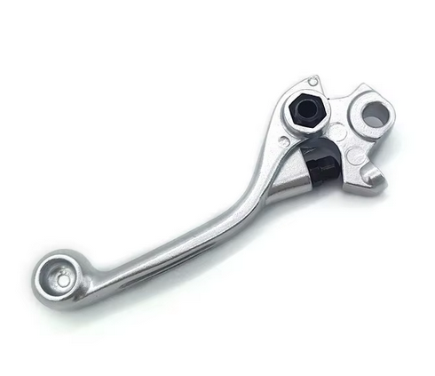 LEVER BLADE BRAKE 07-19 YZF YZ DIECAST SILVER SHORT ALUMINIUM